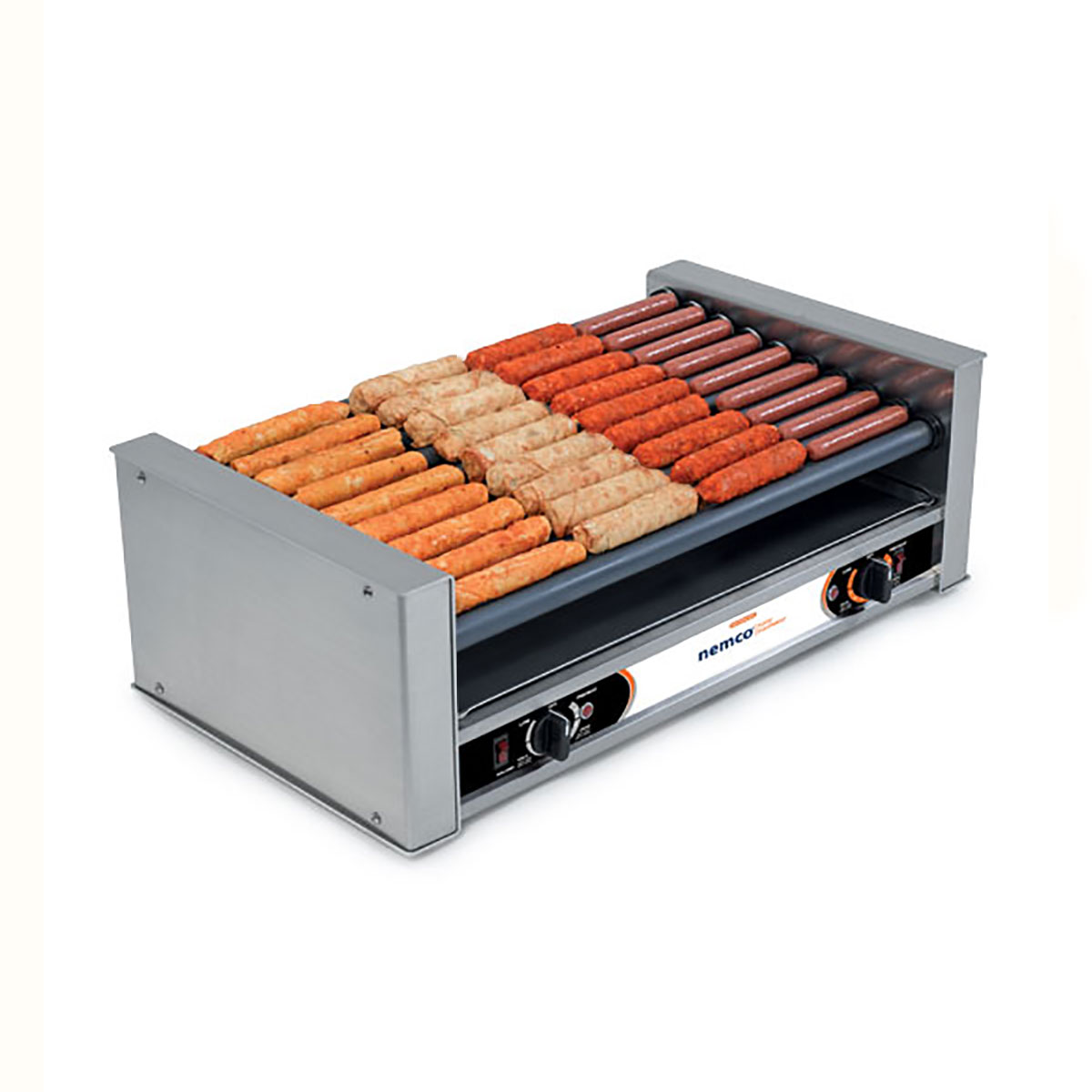 Nemco Hot Dog Roller Grills Slant Style FoodPros