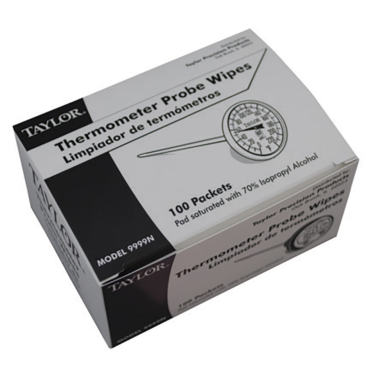 Taylor® AntiBacterial Thermometer Probe Wipes (100 Pack) Ruiz